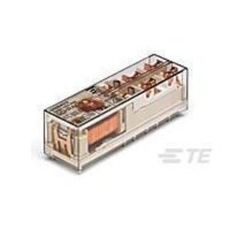 TE CONNECTIVITY Power/Signal Relay, 0.038A (Coil), 21Vdc (Coil), 800Mw (Coil), 8A (Contact), Panel Mount 6-1415537-4